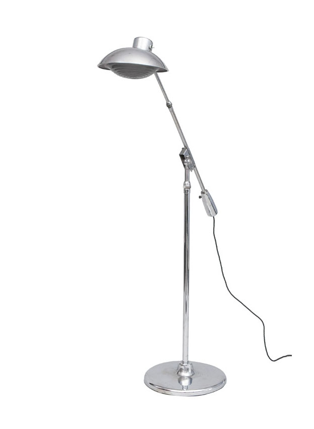 A modern floor lamp 'Solere balancier'