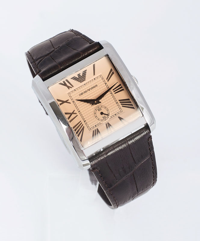 A gentlemen's wrist watch by Emporio Armani