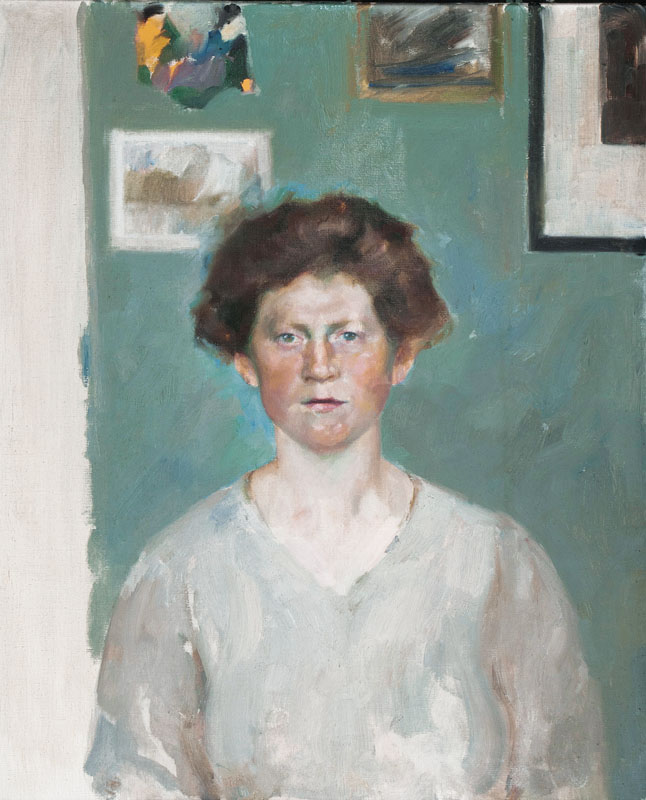 Alfred Mohrbutter - Portrait der Lola Fischel Portrait der Lola Fischel