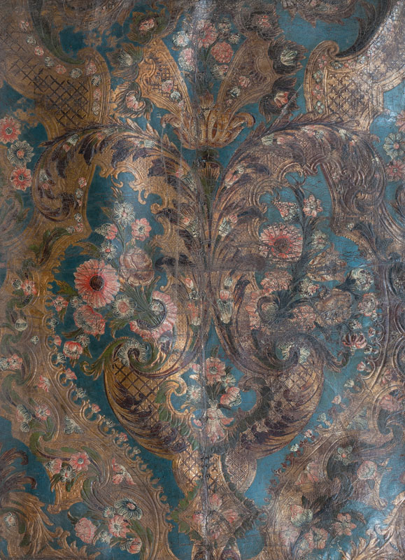 A Baroque Leather wallpaper