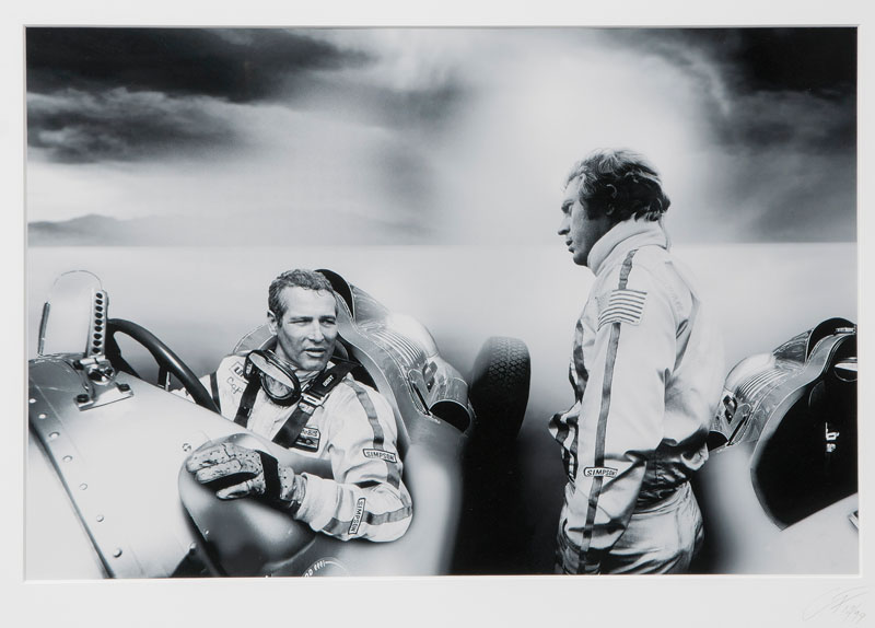 The Race. Paul Newman/Steve McQueen