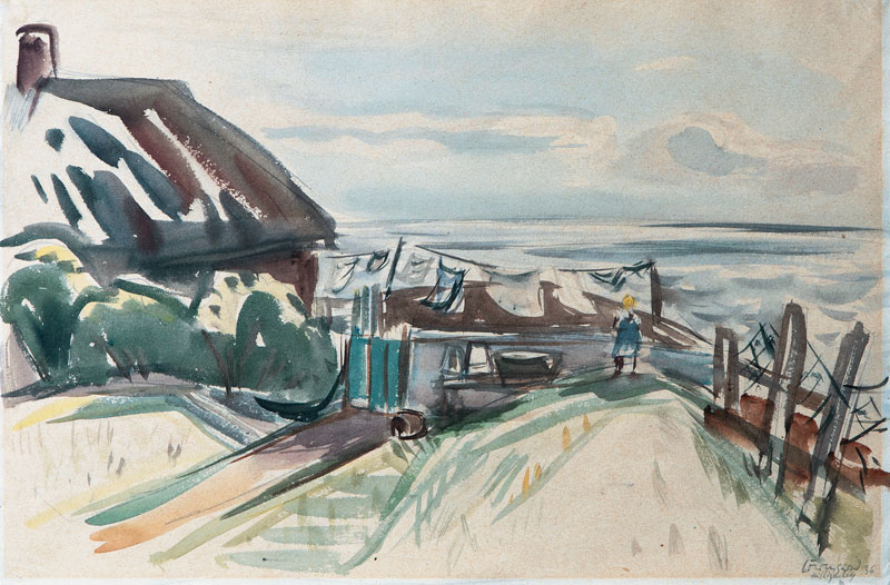 Kurt Löwengard - Hilligenley auf Hallig Langeneß Hilligenley auf Hallig Langeneß