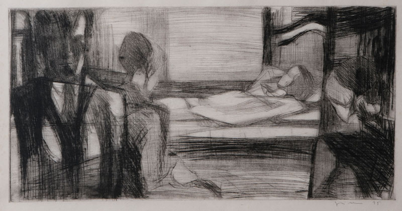 Willem Grimm - Krankenzimmer Krankenzimmer