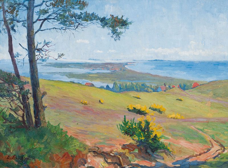 Elisabeth Büchsel - View of the Island of Hiddensee View of the Island of Hiddensee