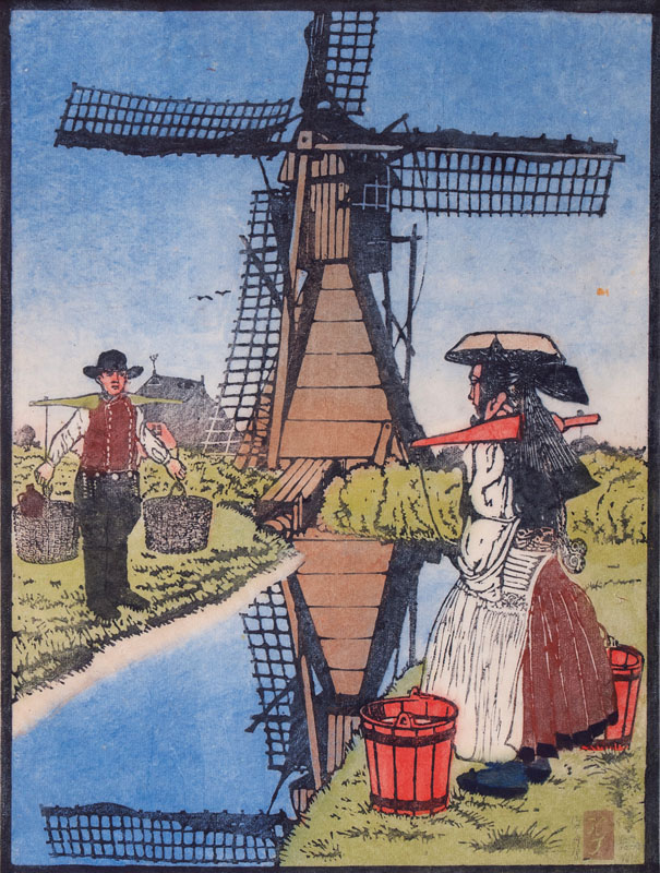 Hans Förster - Frühling, Ausfahrt in der Kutsche Frühling, Ausfahrt in der Kutsche