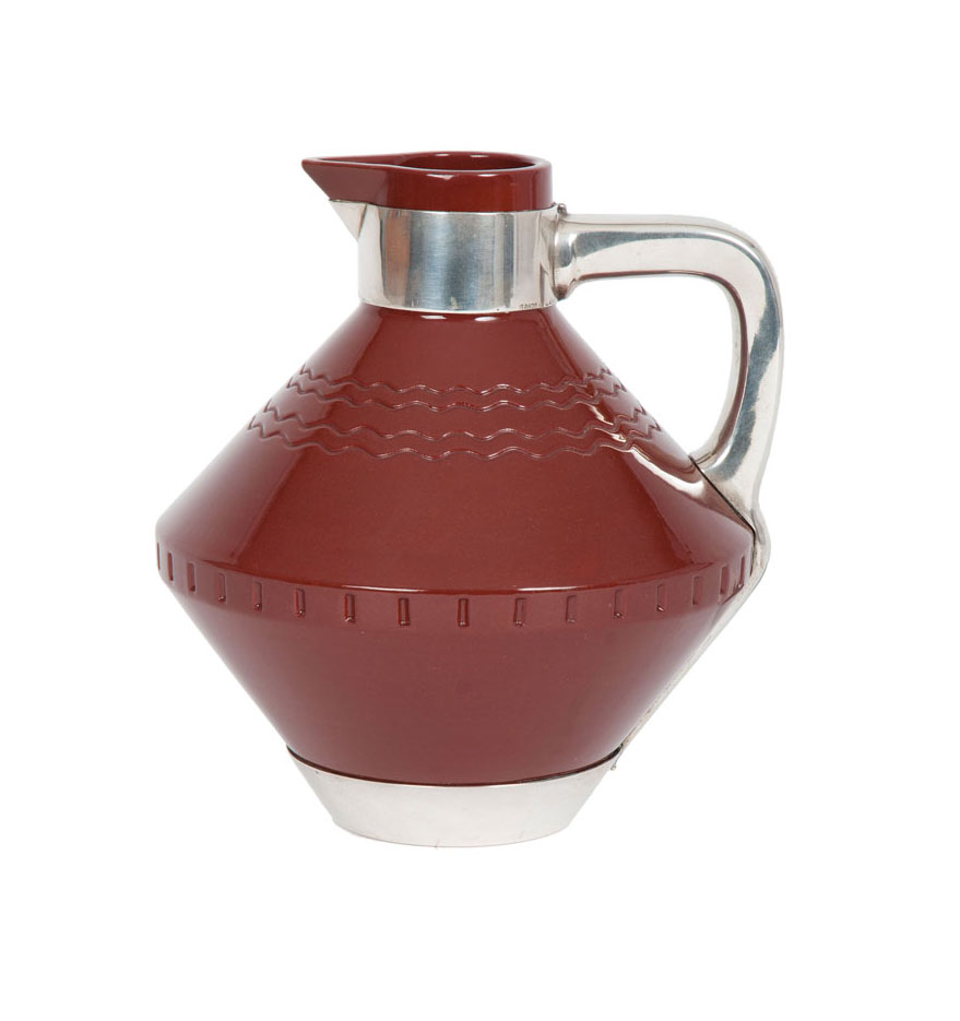 An Art Nouveau water pitcher