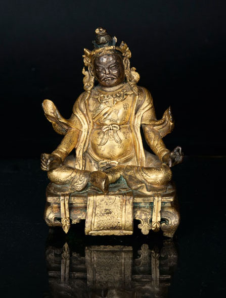 A bronze figure 'Padmasambhava'