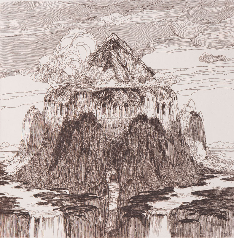 Wenzel Hablik - Fantastic Landscapes Fantastic Landscapes