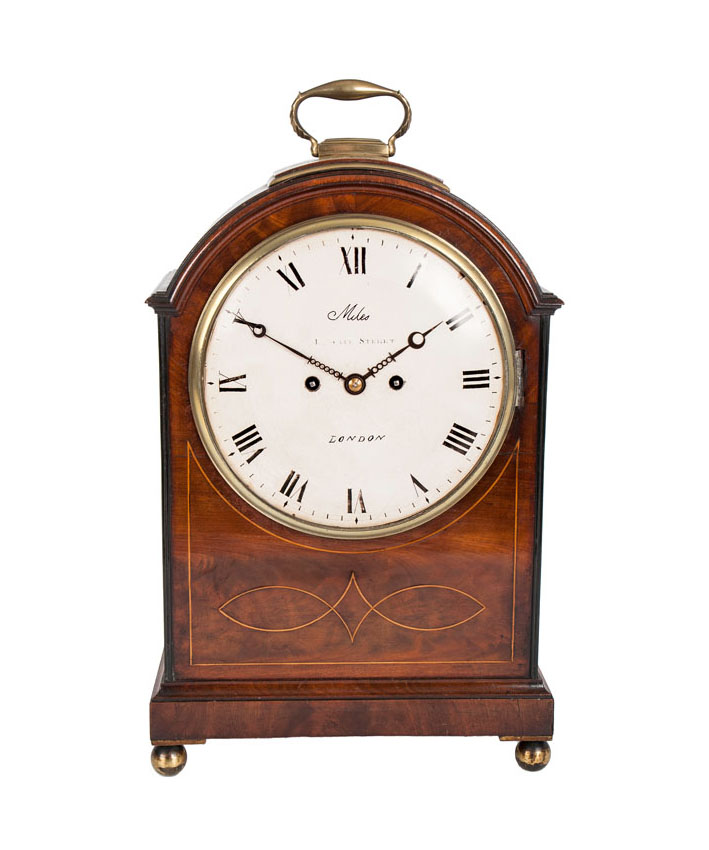 Septimus Miles - A Georgian III bracket clock A Georgian III bracket clock