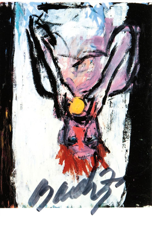 Georg Baselitz - Orangenesser Orangenesser