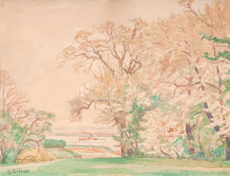 Ernst Eitner - At the Elbe At the Elbe