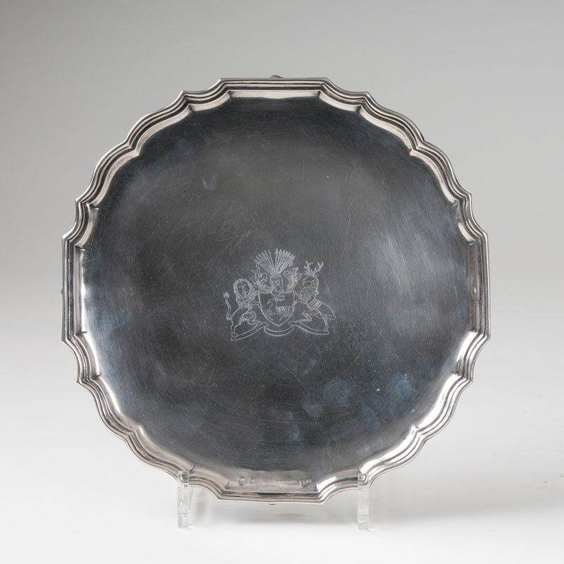 Ludwig Spitta - A Baroque tray A Baroque tray