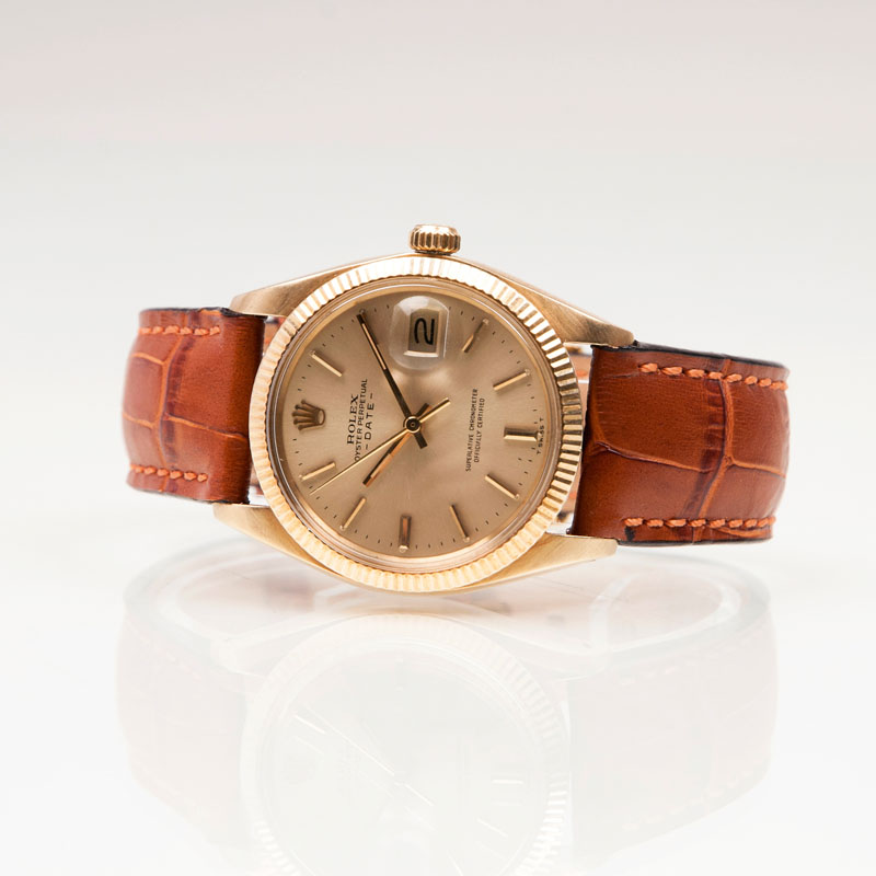 A gentlemen's wrist watch by Rolex 'Oyster Perpetual Date' A gentlemen's wrist watch by Rolex 'Oyster Perpetual Date'