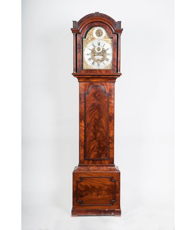 A Georgian longcase clock by Thomas Harben