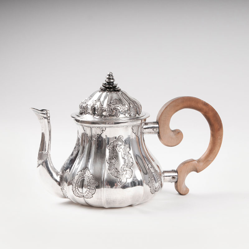 A Rococo teapot