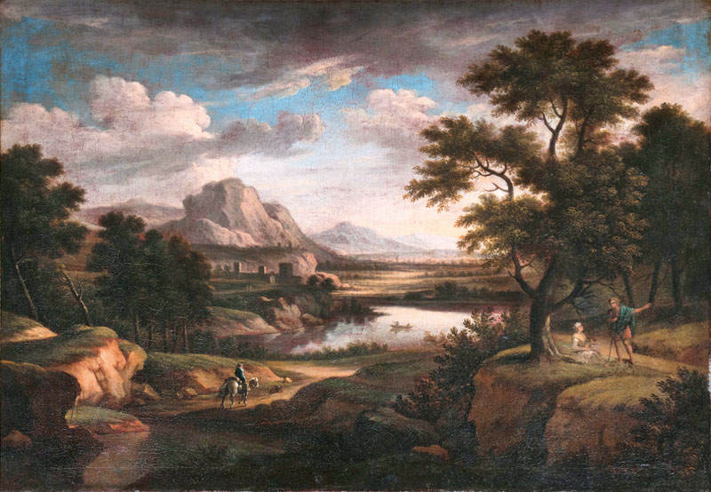 Jan Frans von Bloemen - Südliche Ideallandschaft Südliche Ideallandschaft