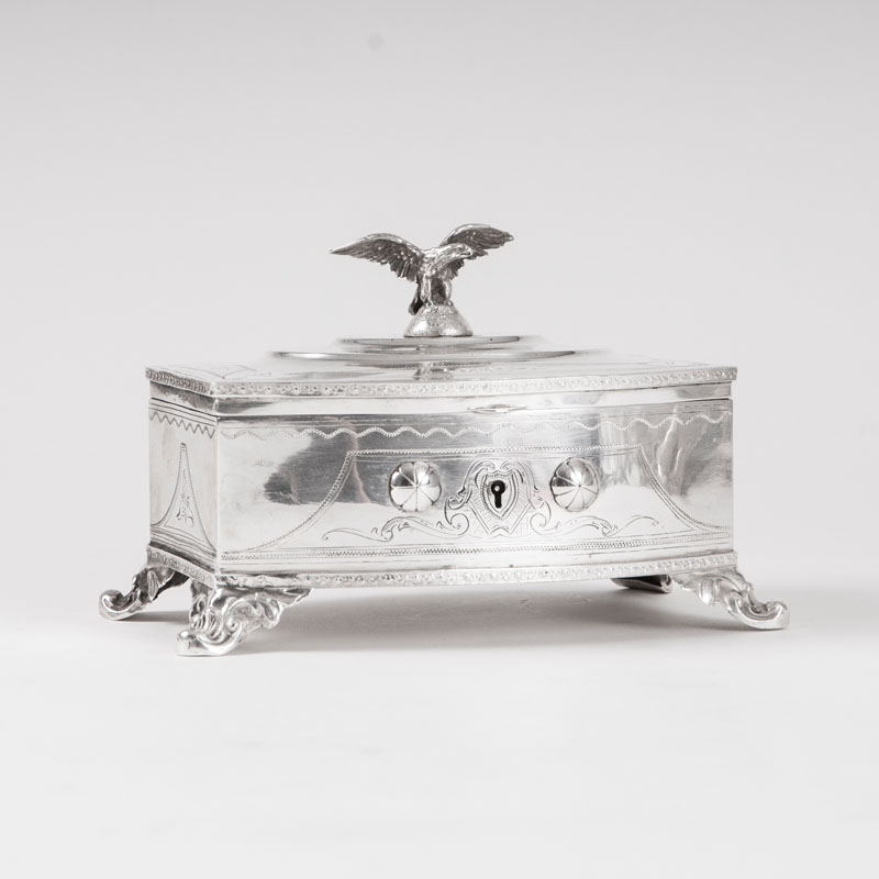 A great prussian Sugarbox with an eagle