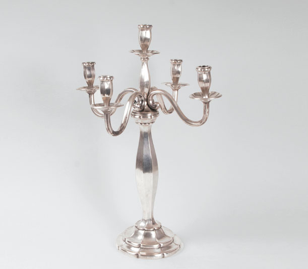 A magnificent art nouveau candelabra
