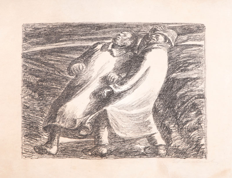 Ernst Barlach - Panischer Schrecken Panischer Schrecken