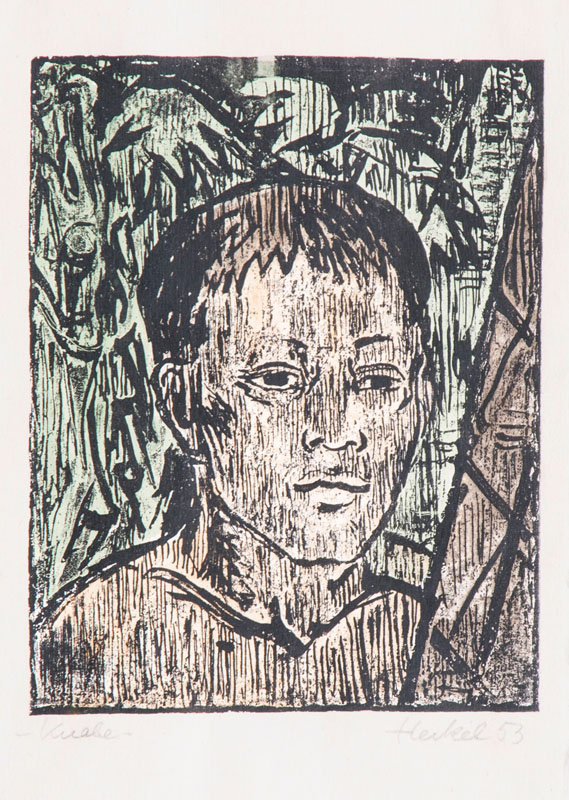 Erich Heckel - Knabe - Boy Knabe - Boy