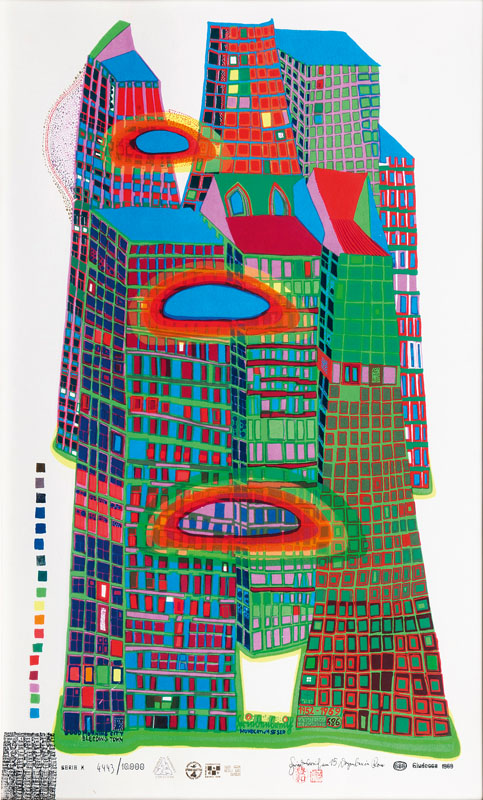 Friedensreich Hundertwasser - Good Morning City - Bleeding Town Good Morning City - Bleeding Town