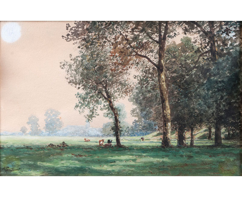 Ascan Lutteroth - Friedlicher Morgen Friedlicher Morgen