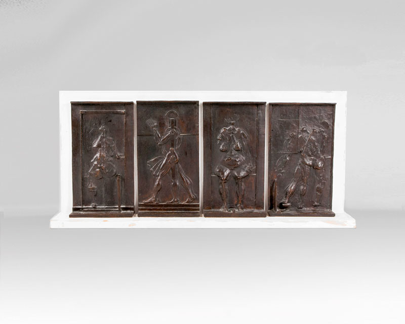 A bronze 'series of reliefs I'