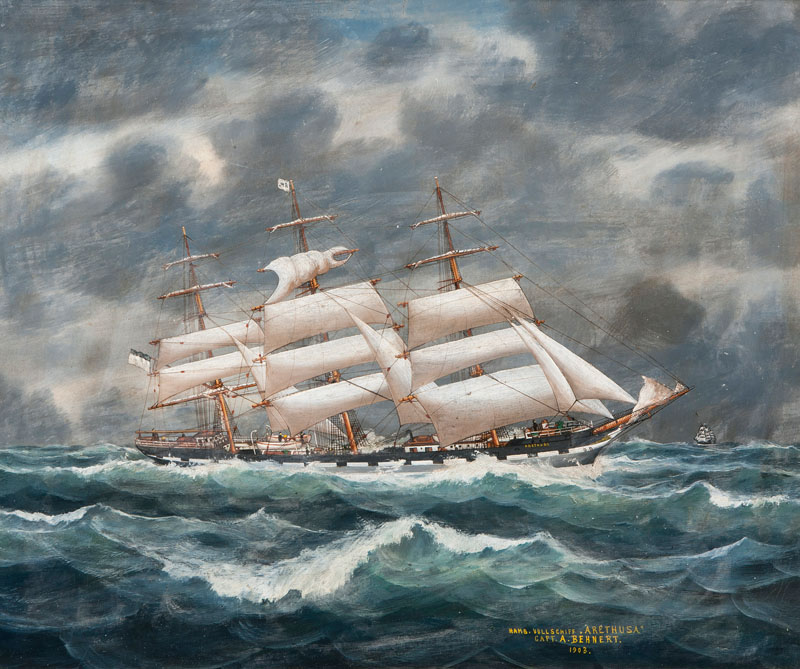 Ship Portrait of the Arethusa