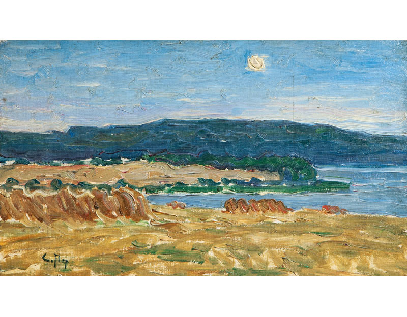 Carl Arp - Mond über dem Dieksee Mond über dem Dieksee