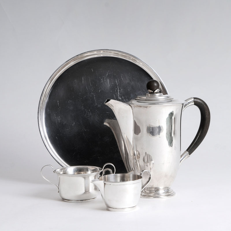 A coffee service in Art Deco style