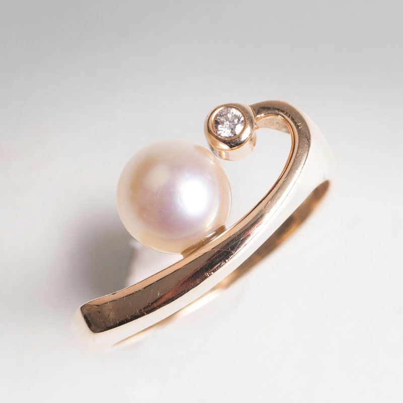 A pearl ring