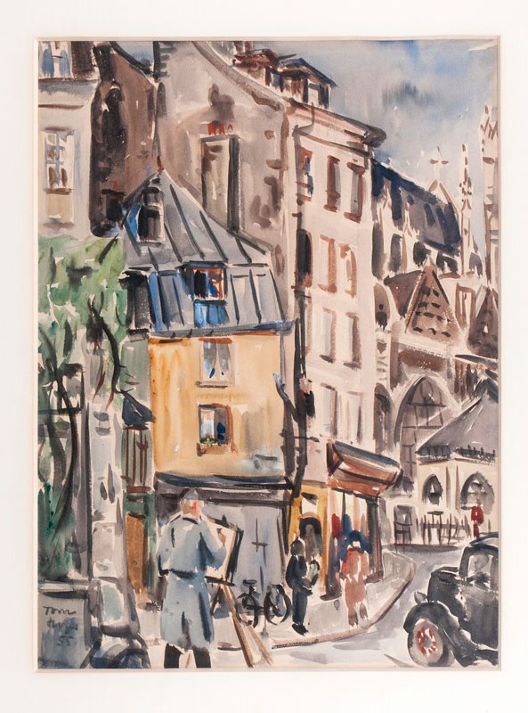 Ein Maler in Paris