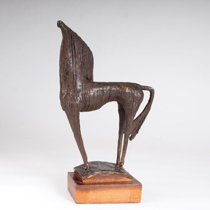 A bronze sculpture 'Horse'