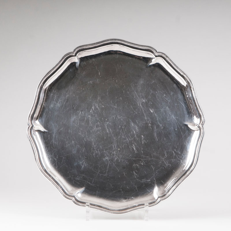 A Chippendale style salver