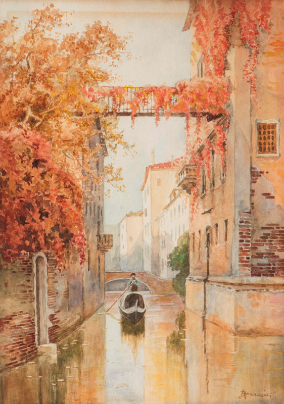 Der Canale Albrizzi im Herbst