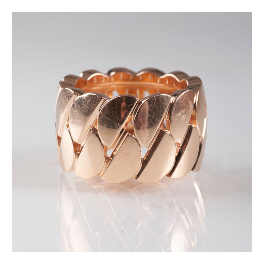 A golden ring by Cartier