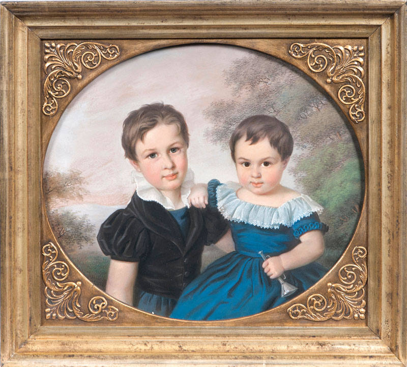 Johann Gottlieb Rost - Sister and Brother Sister and Brother