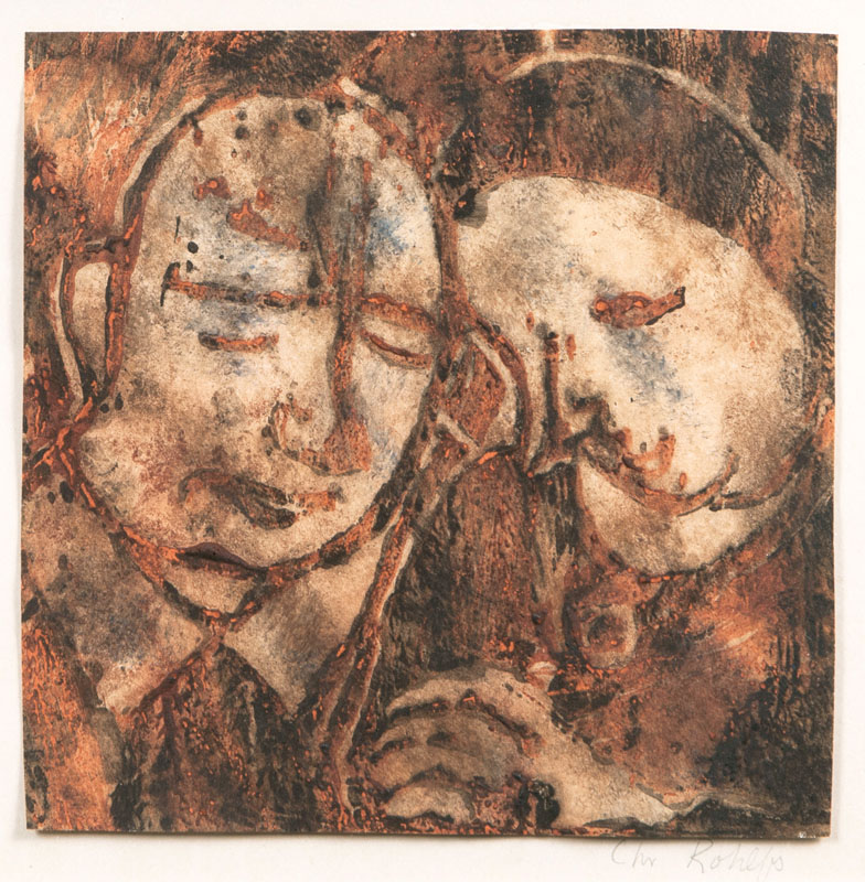 Christian Rohlfs - Sleeping Couple Sleeping Couple