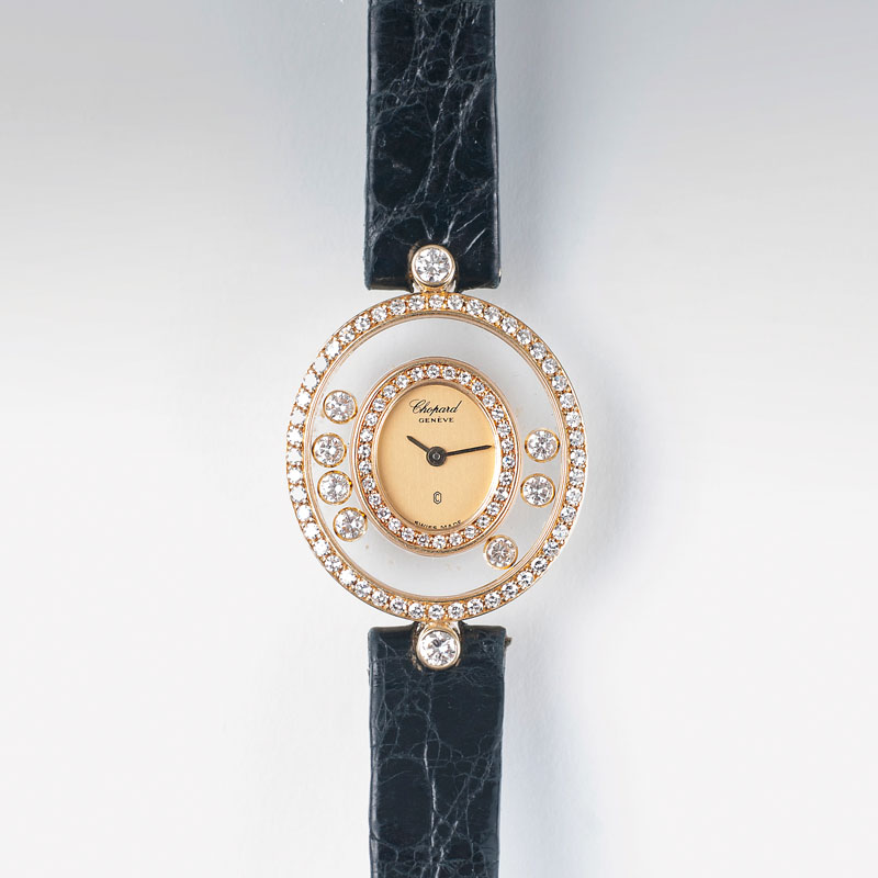 A lady's wristwatch 'Happy Diamonds'