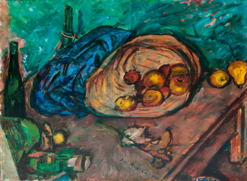 Still Life with Fruit and Toys