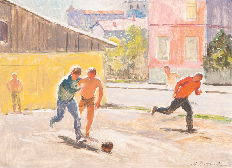 Straßenfußball