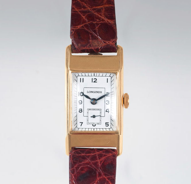 A Vintage gentlemen's wristwatch 'Rectangular'