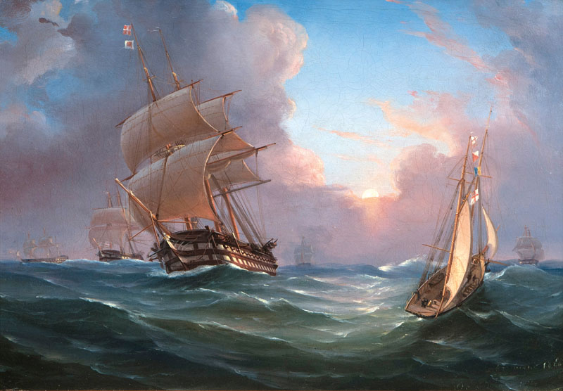 Ships of the Line in Manoeuvre