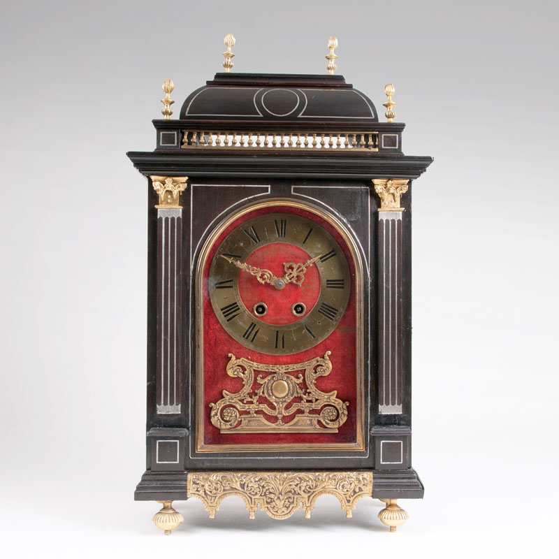 A classical bracket clock