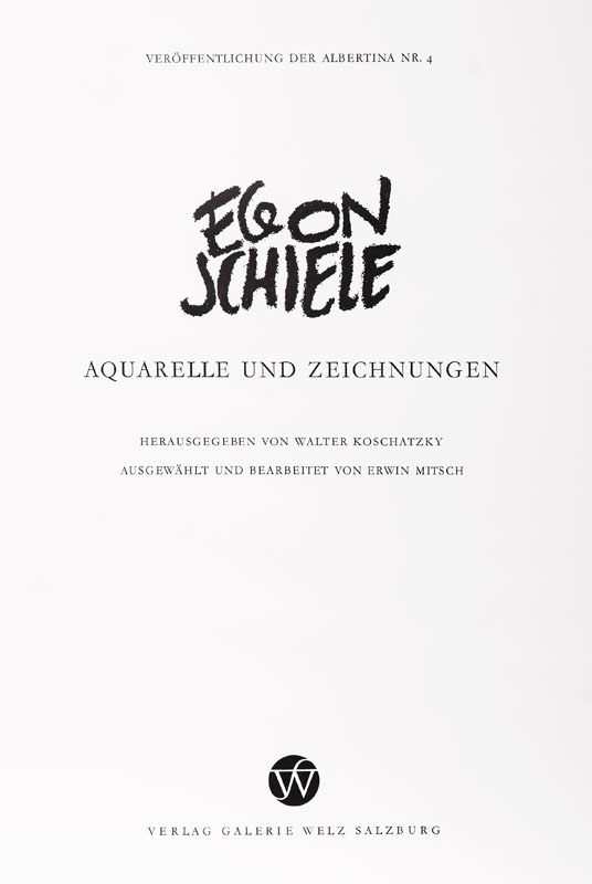 Egon Schiele - Aquarelle und Zeichnungen