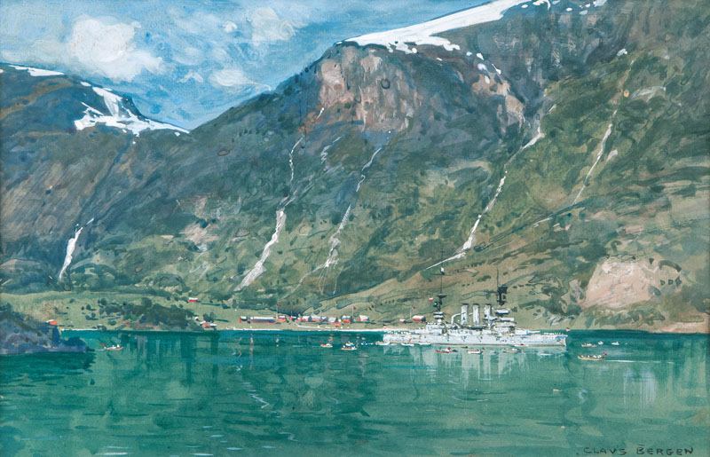 Die Hessen in einem Fjord