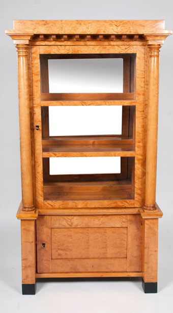 A North German Biedermeier cabinet