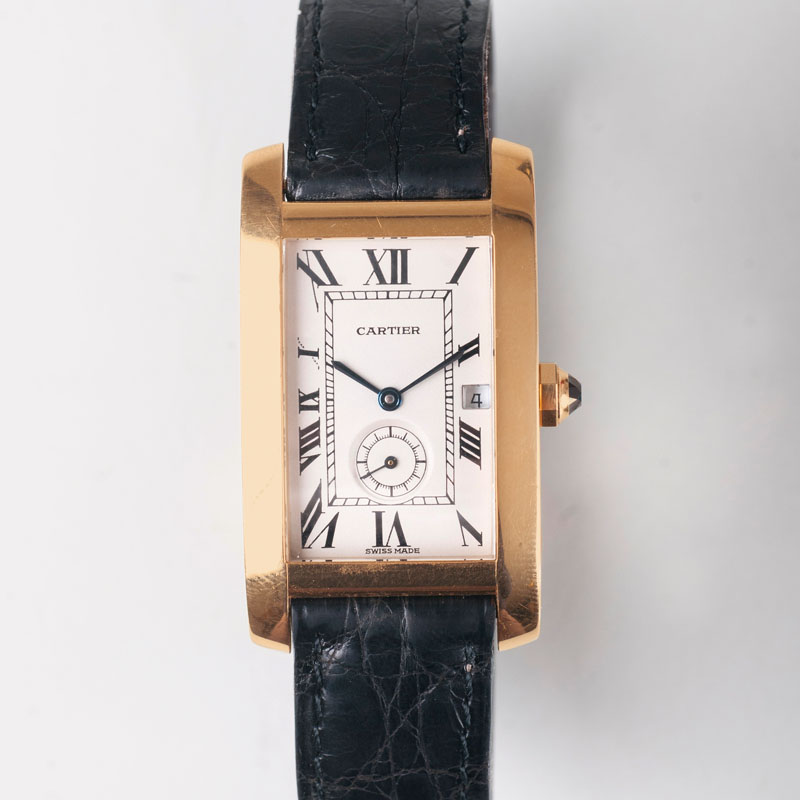 A gentlemen's wristwatch 'Tank Americaine'