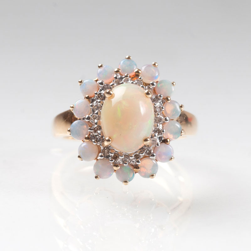 An opal ring