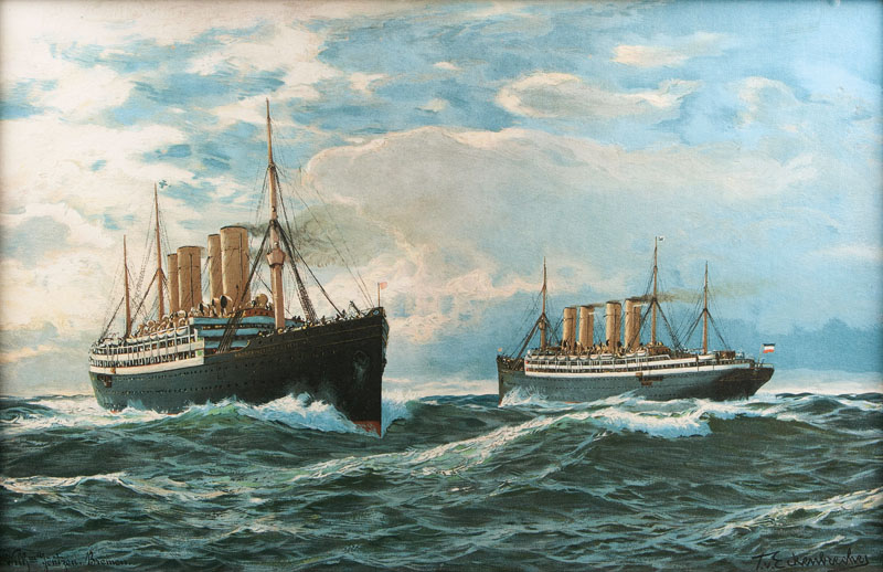 Encounter of Steamships